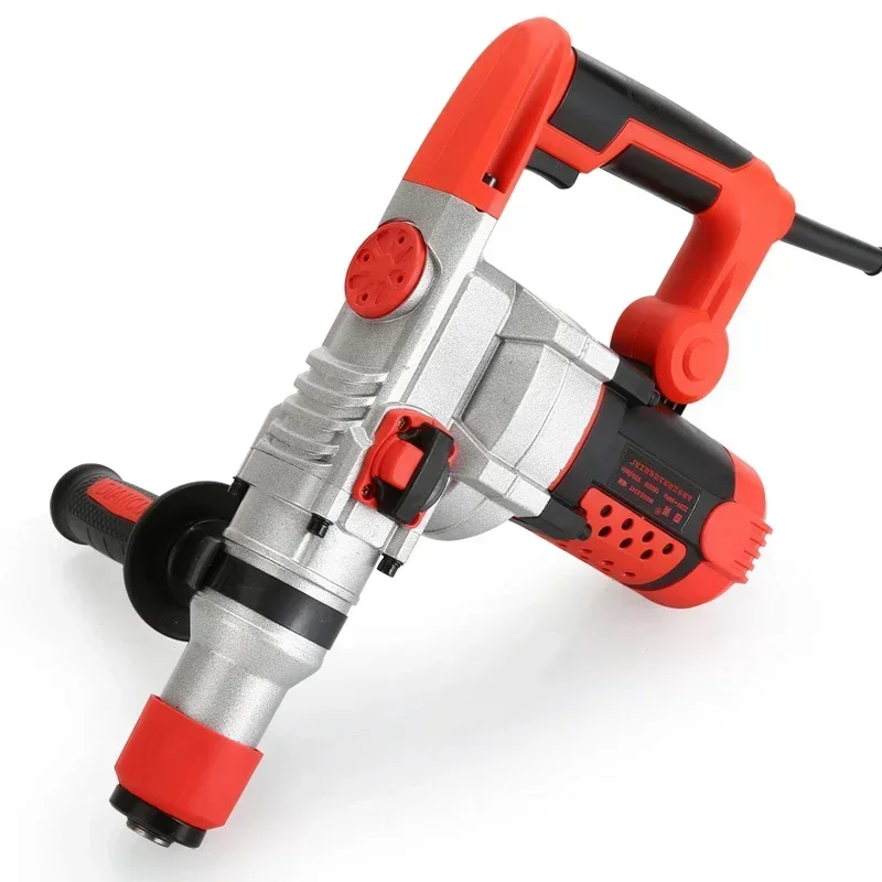 2200W——220V Heavy Duty Rotary Hammer Drill Industry Multifunction Impact Drill Electric Pick for Concrete Metal Stone