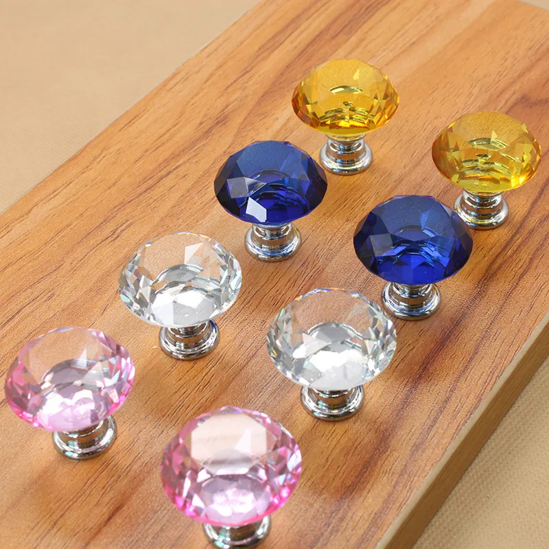 Transparent Drawer Pull Decorative Elegant Design Durable Material Easy Installation Unique Drawer Handle For Dresser