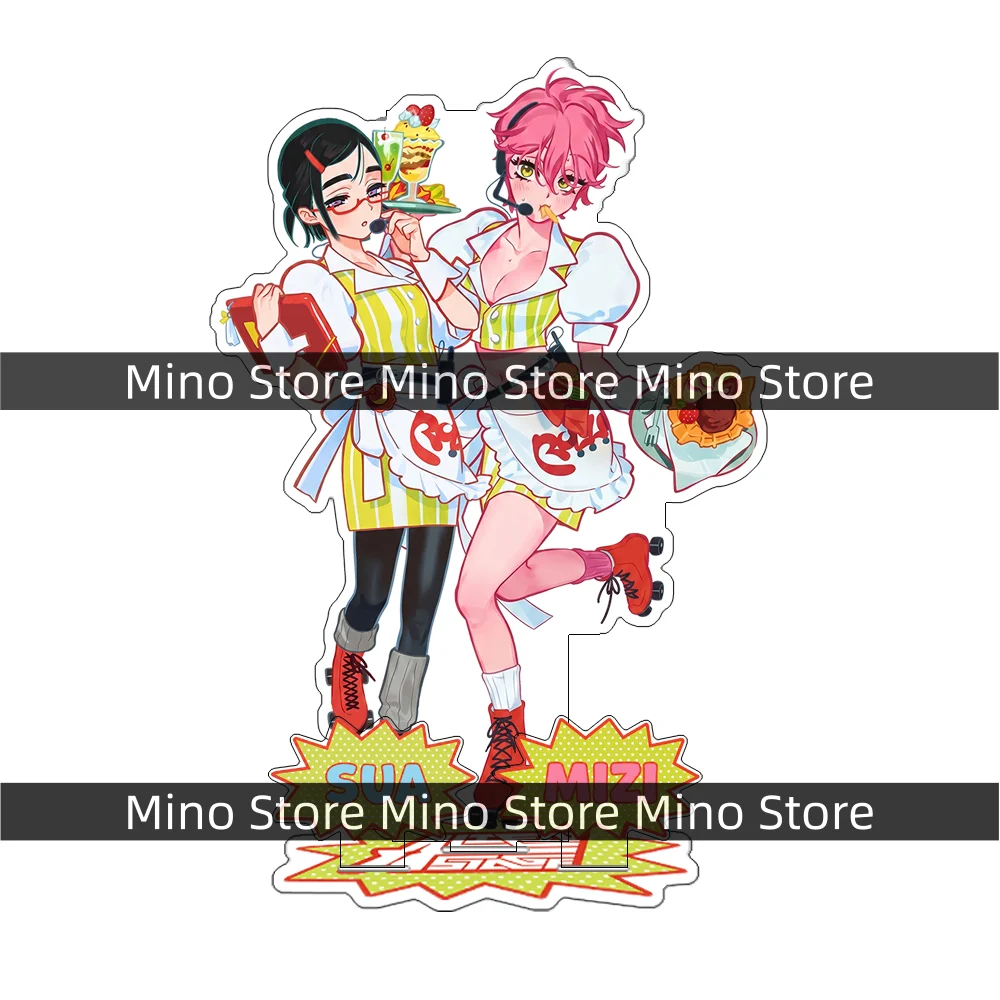 Alien Stage Mizi Sua Till Hyuna Ivan Luka 15CM Niedlicher Anime Acryl-Stand-Schlüsselanhänger Cosplay Raumdekoration Schreibtischdeko Sammlerstück Geschenk – Detail 10