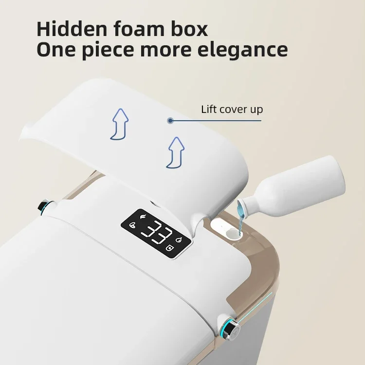

z sensor flush smart japanese toilet intelligent ceramic siphon one piece Electronic japanese toilet for bathroom
