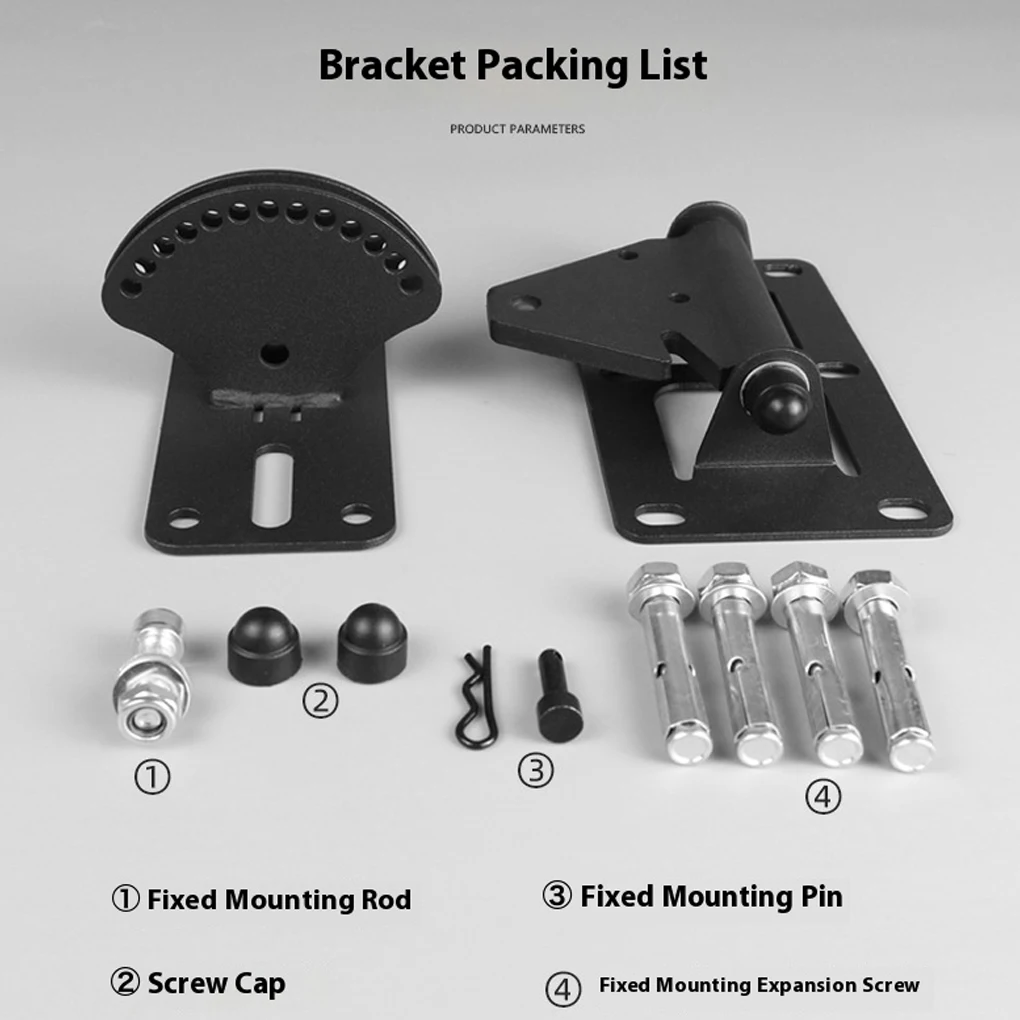 دعامة مكبر صوت قابلة للتعديل لمكبرات الصوت المثبتة على الحائط، مكبر صوت محيطي عالمي قوي للمسرح المنزلي KTV