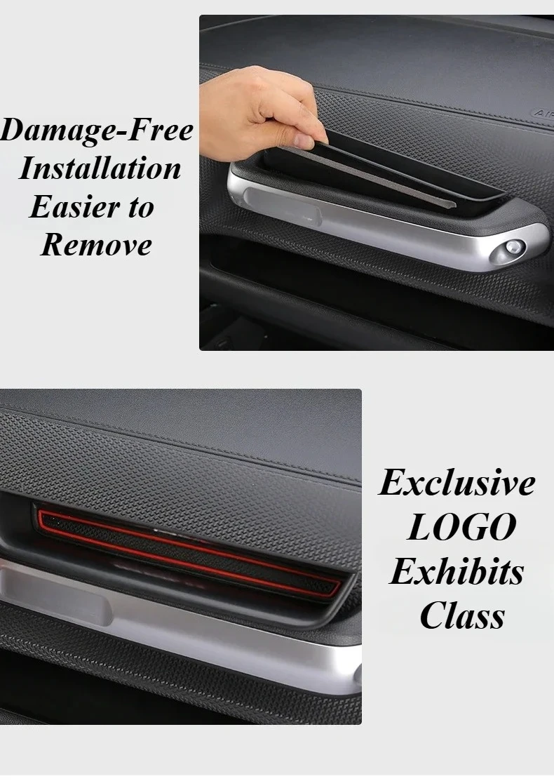 For Haval Dargo 2021-2026 Car Passenger Handle Storage Box Co-pilot Grab Handle Organizer Box Interior Decoration Accessories detail image 8