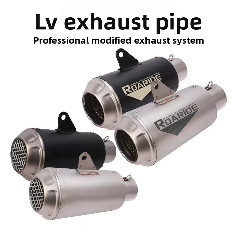 

Suitable for Motorcycle 502C Ninja250Z400 R25MT03 R1 6nvx155 Modified Exhaust Pipe