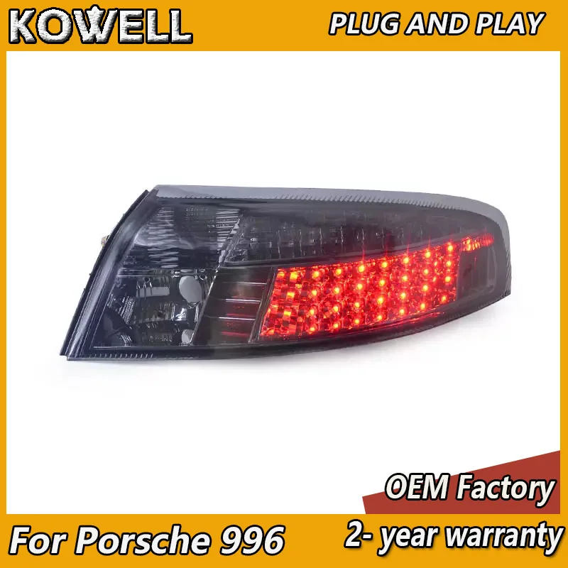 Car Styling for Porsche 996 Tail Light 1997-2004 911 Taillight Rear DRL Fog Brake Reversing Turn Signal