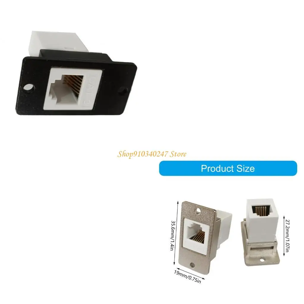 Q22A Surfaces Mount RJ12 Coupling Sockets For Device Panel Cabinets And Industrial Controls