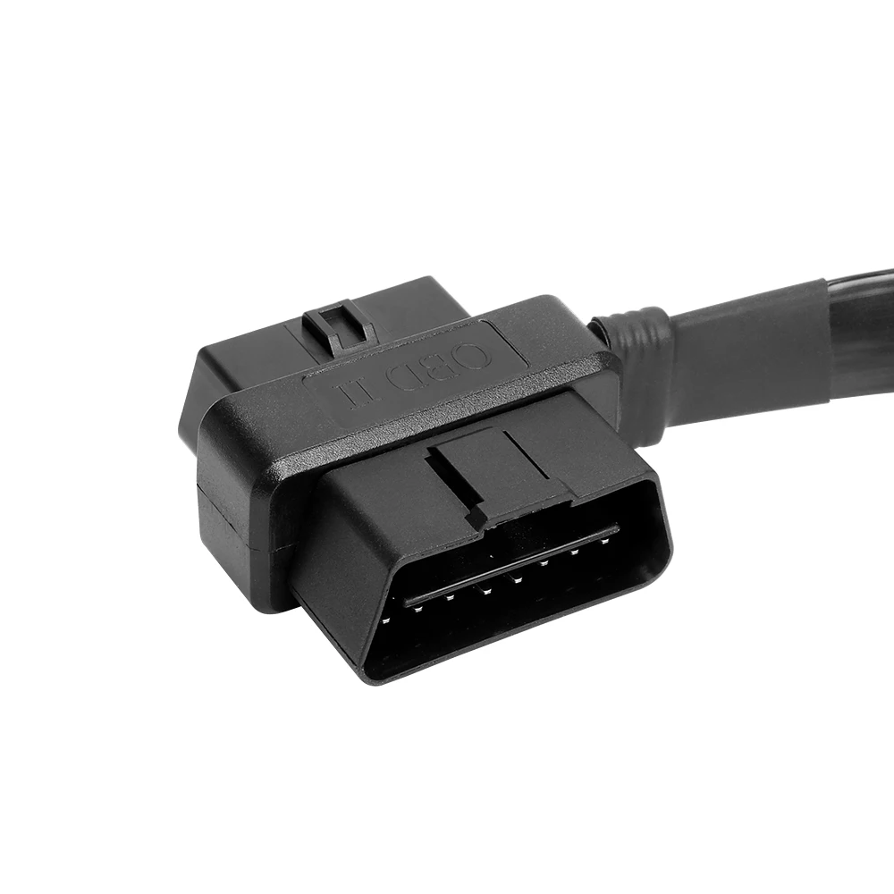 Cable de extensión OBD2 para Golo HUD ELM327, Cable plano OBD de 16 núcleos, 16 Pines, 0,6 m