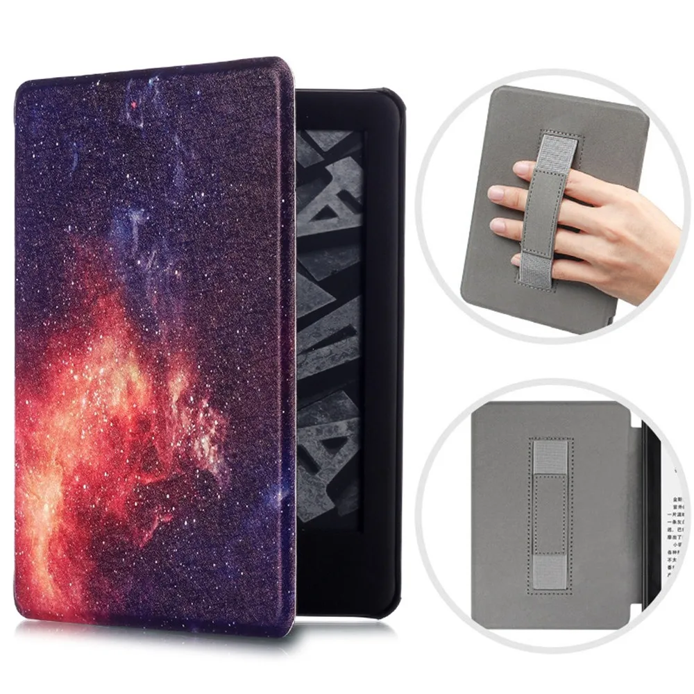 

Leather 7 inch e-Reader Cover Auto Sleep/Wake Protective Case for Kindle Paperwhite 2024 7 inch (12th Gen)/Colorsoft
