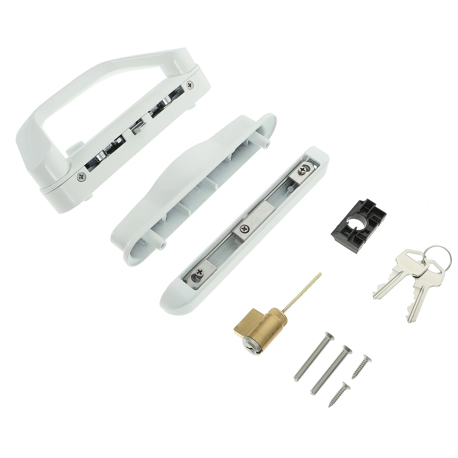 

1 Set Patio Door Handle Sliding Door Handle Lock Reversible Sliding Door Lock sliding glass door handle