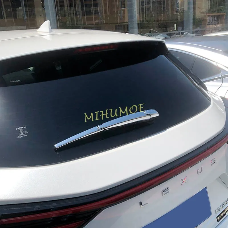 ل 2022 2023 2024 2025 لكزس NX250 NX350 NX350h NX450h + كروم الخلفية ممسحة الزجاج الأمامي غطاء صب الملحقات