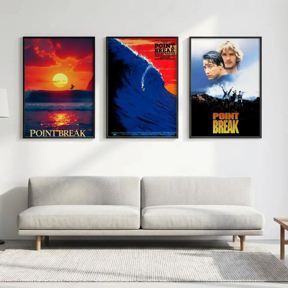 Movie Point Break Poster HD art waterproof sticky wall home decoration aesthetic