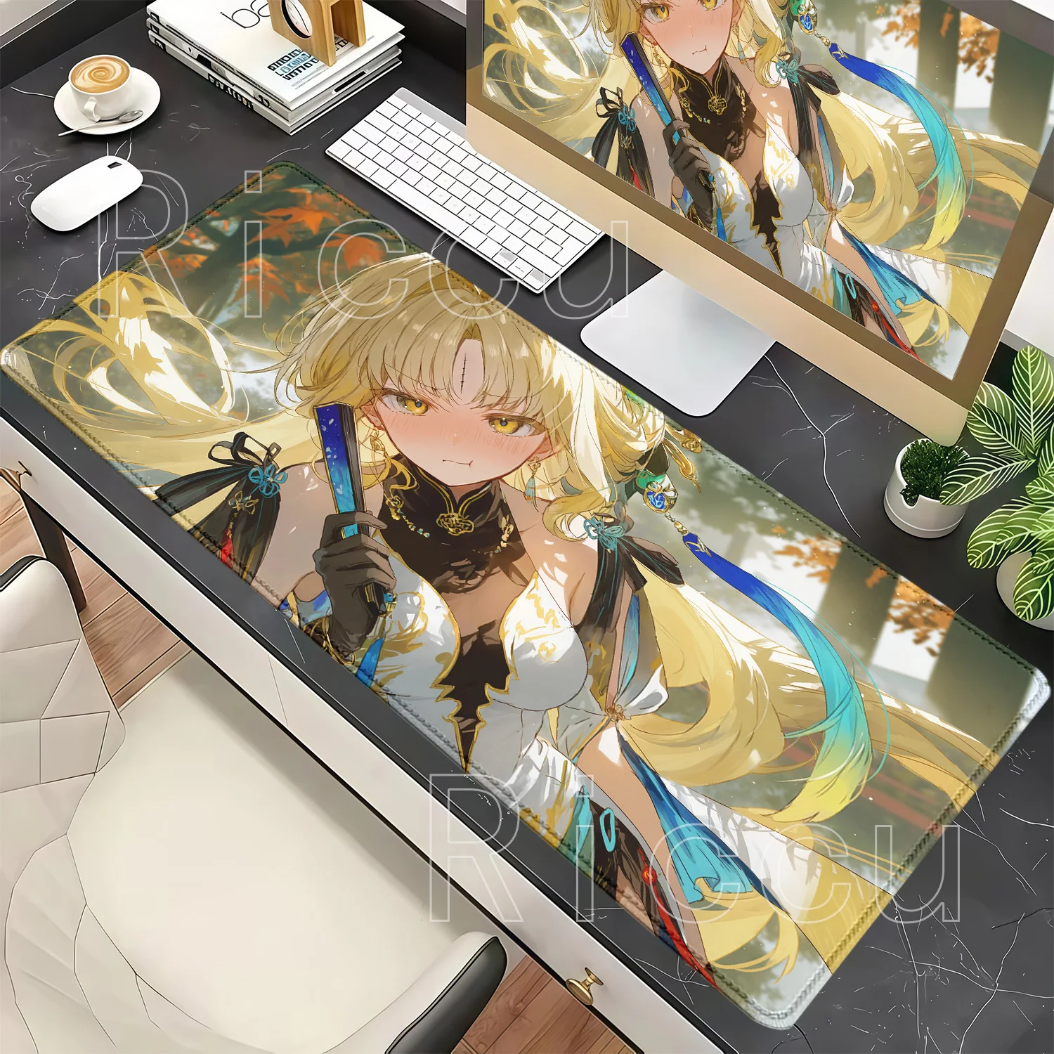 PC Gaming Mouse Pad Suisui‌ Ya - Pc Gaming Girl recension och pris