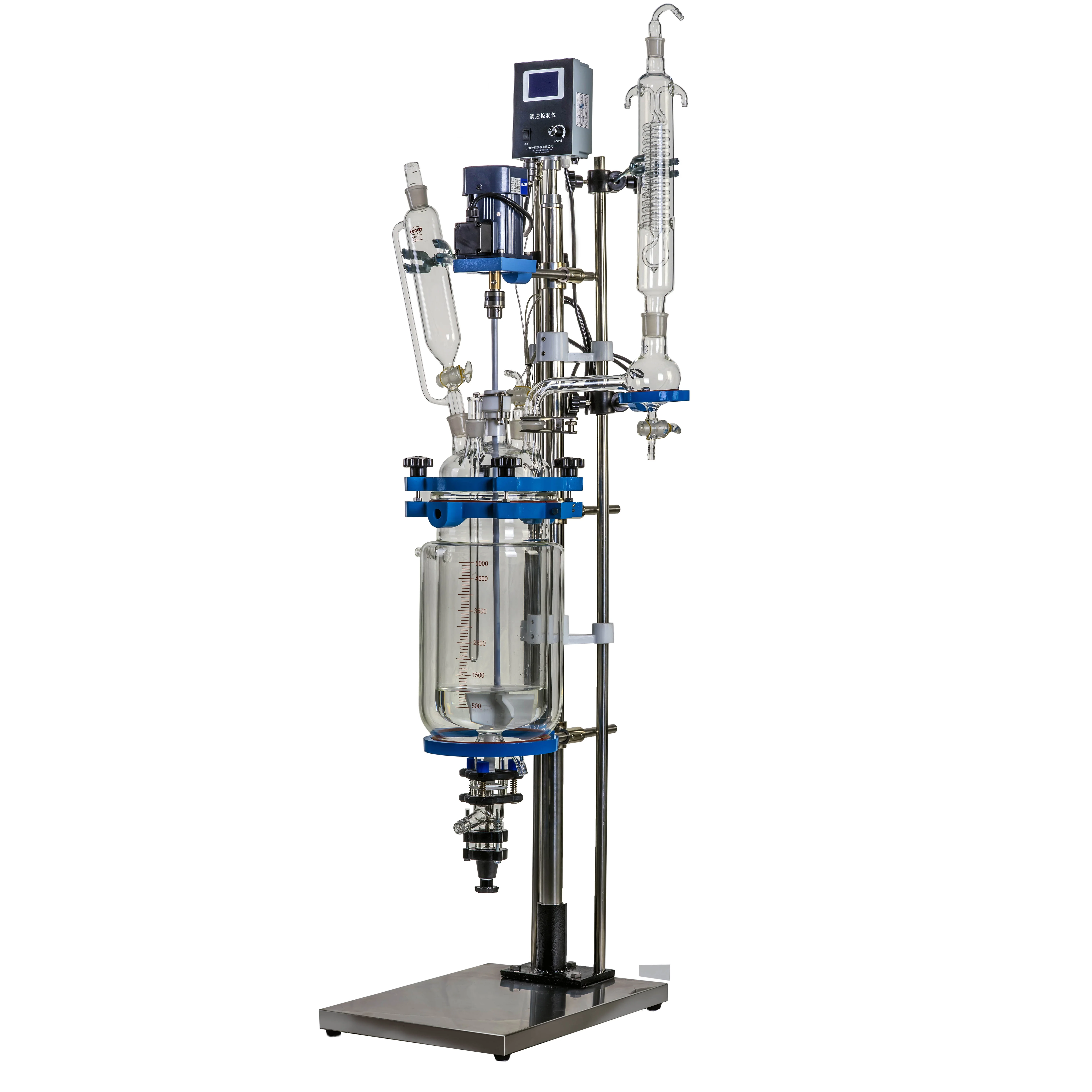 

Linbel High Quality Industrial 50 Liter Jaceted Glass Reactor