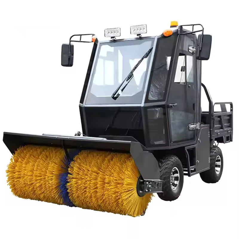 High Quality Snow Plow Residential Municipal Highway Snow Sweeper Powerful Engine Large Scale Cleaning Remove Thick Snow