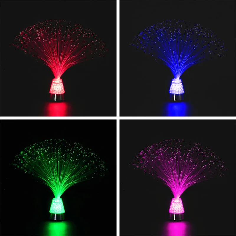 LED fiber optic lamp Festive atmosphere lamp lantern Starry wedding party Christmas decoration home decoration