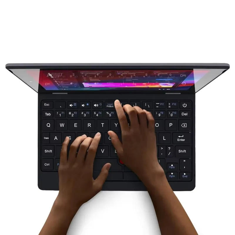 PC notebook da 7 pollici Intel N100 con touch screen Windows 11Pro con più terminali collegati Notebook USB MiniHDMI WiFi Light