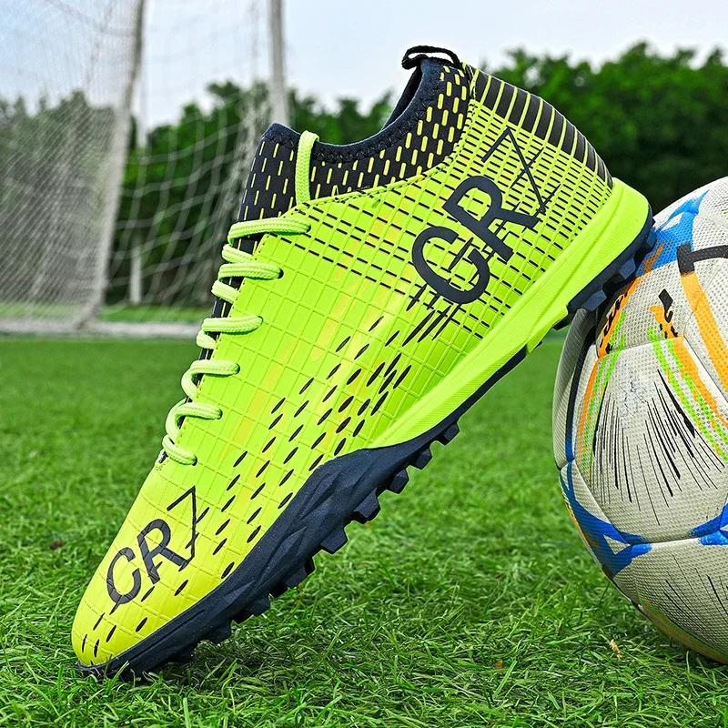 

Men TF/AG Society Cleats Soccer Shoes Original Boys Football Boots Professional Indoor Football Field Boots Sneakers Match Fast