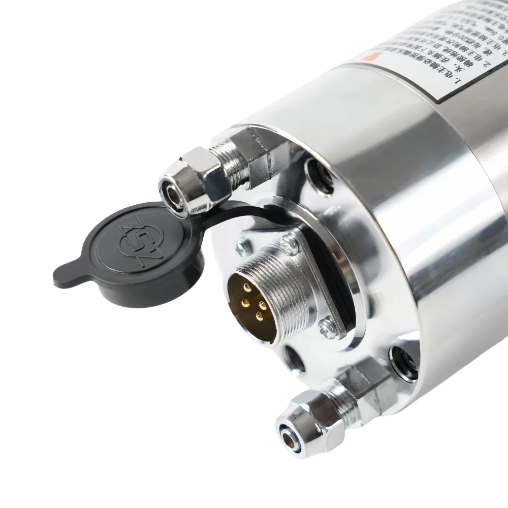 GDK80-12-24Z/1.2-2.4 Motore mandrino a coppia elevata per la fresatura dei metalli 2,2 Kw 4 poli Coppia elevata a bassa velocità