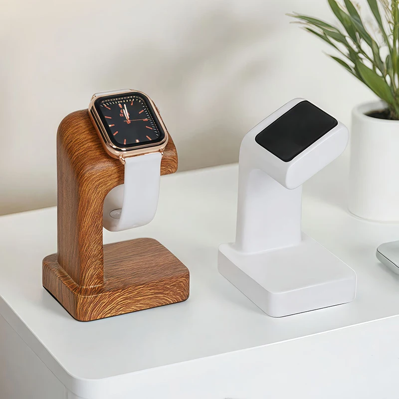 1 قطعة حامل الساعات مجوهرات رف شاشة مادة الراتنج حواف ناعمة C-نوع عالية الجودة المنظم ساعة حامل رفوف للساعة