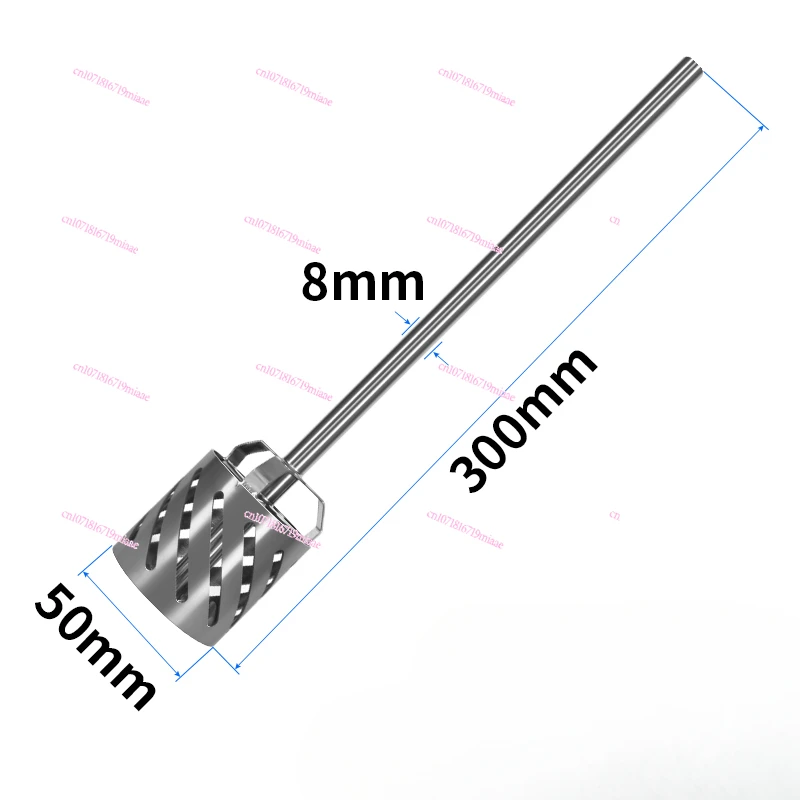 304/316 stainless steel integrated turbine agitator high shear dispersion emulsifying head powder and liquid mixing