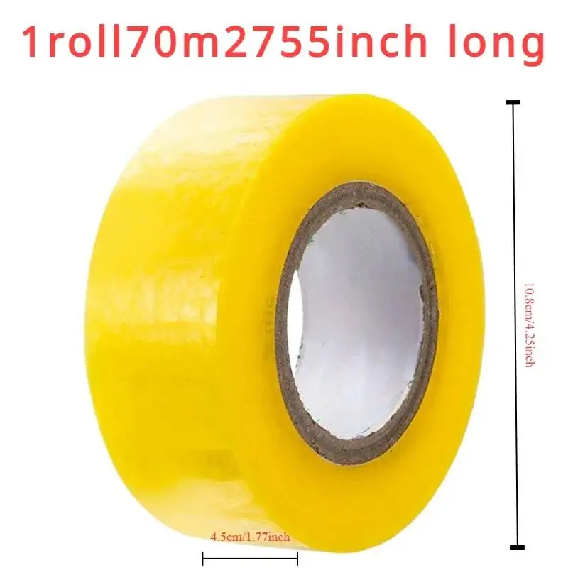 ADEA 4.5CM 70 Meters High Viscosity Box Carton Sealing Packing DIY Mounting Fixing Clear Adhesive Tape