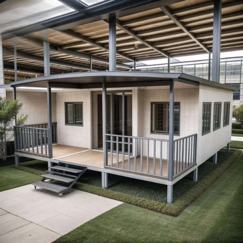 Custom Ready Prefabricated Steel Villa Container Anti Seismic Container 40' Sale Luxury Mobile Portable 3 4 Bedroom Prefab House