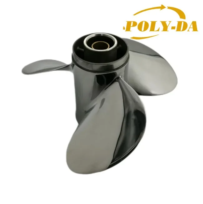 20-30HP 9 7/8X13-F 3 Blades MARINE Boat STAINLESS STEEL OUTBOARD PROPELLER Matched for  YAMAHA Engine