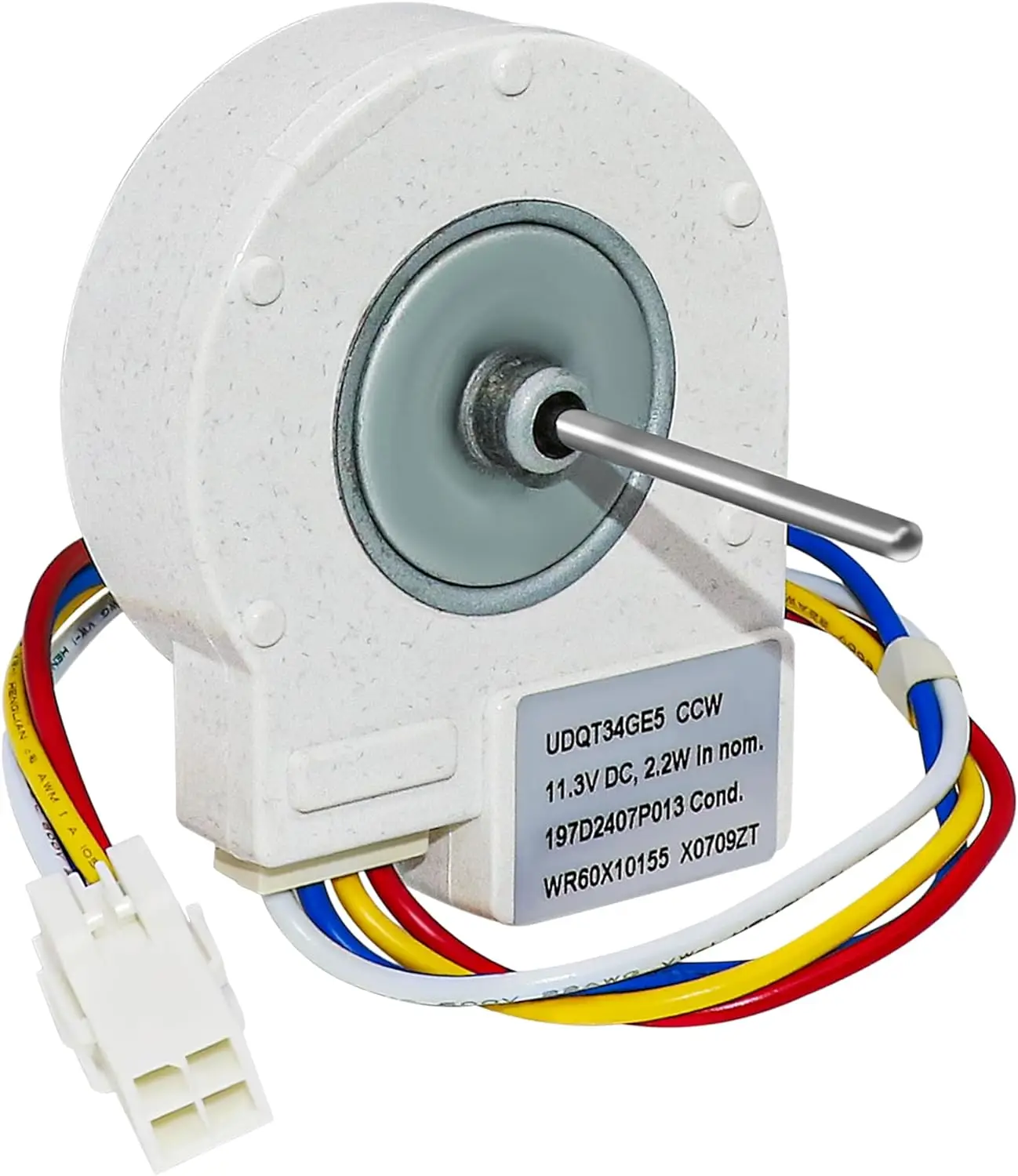 

WR60X10209 Refrigerator Condenser Fan Motor Replacement Part Fit for G-E Hot-point Refrigerators Replaces WR60X10155 WR60X10042