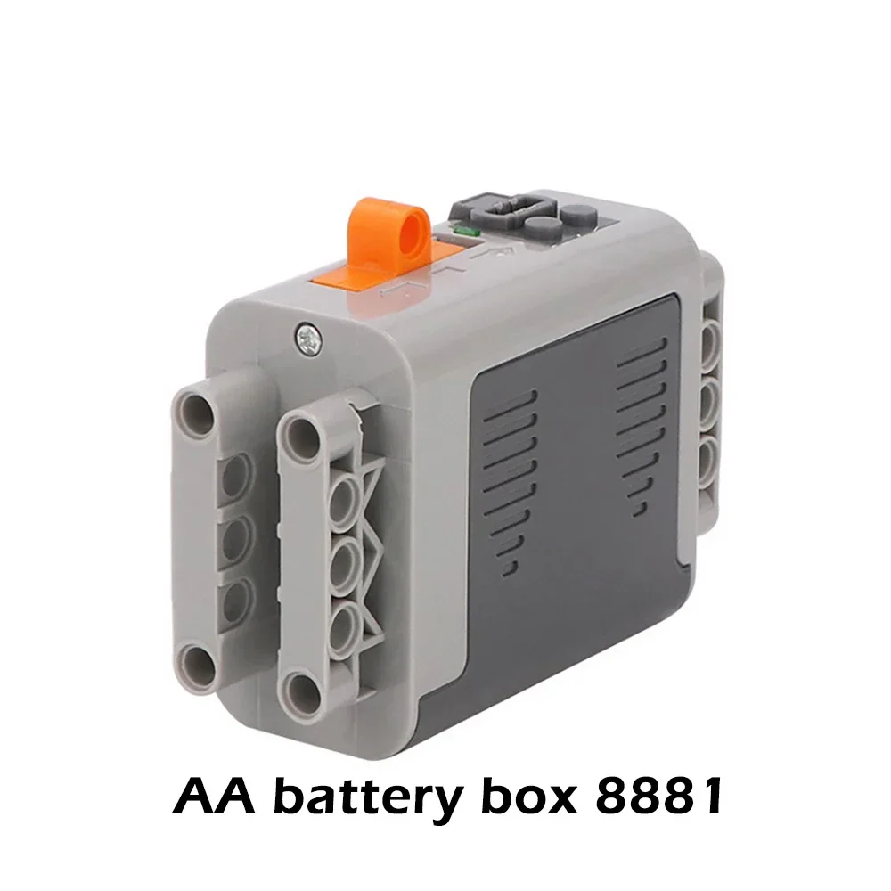 MOC Power Functies Servo Treinmotor Accubak Schakelaar Licht IR Afstandsbediening Ontvanger Technische onderdelen Set Bouwstenen