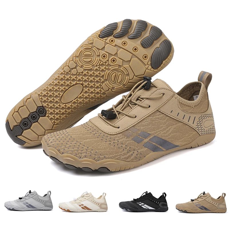 Beach Barefoot Shoes Men Quick-Drying Lightweight Swimming Diving Water Sports Shoes Women Fitness Yoga Upstream Wading Shoes