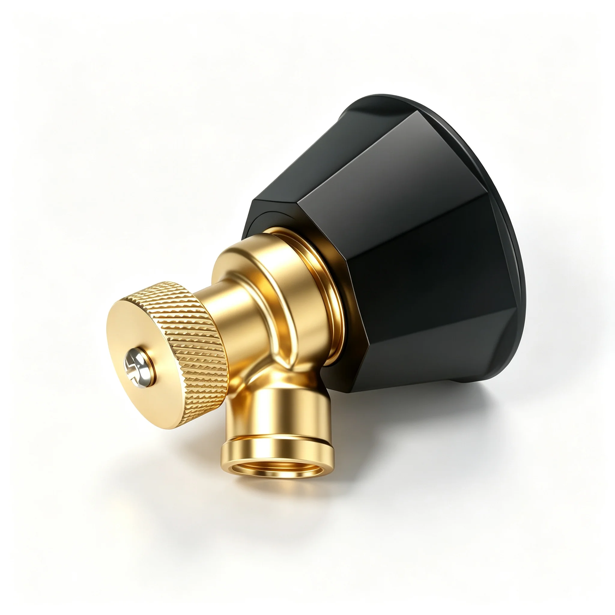 Brass/Alloy 1/4Pcs Adjustable Nozzle Agricultural Atomization Black Whirlwind Agricultural Sprinkler Head Garden Tool
