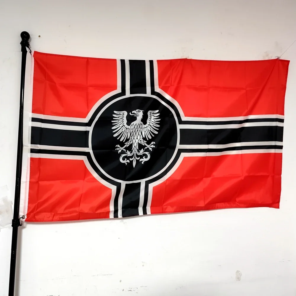 

Black Eagle Military Cross Flag 90x150cm Heavy Duty Polyester Indoor/Outdoor Double Stitched Durable Banner