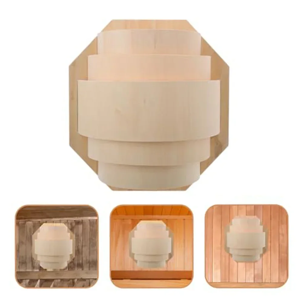 Wood SFor aunFor a LFor ampshFor ade HeFor at ResistFor Lighting for SFor aunFor a Room Comfort For and ElegFor Decor