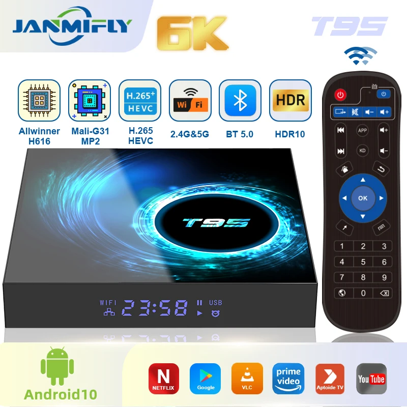 T95 Android TV Box –评测 i rekomendacja dla nowoczesnego odbiornika TV