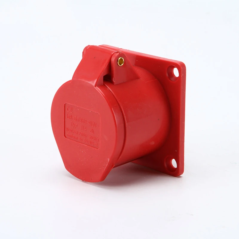 16A IP44 4 Pin 014 3P+E Industrial Socket/Plug AC 380~415V Waterproof Male Famale Cable Connector Electrical Power Plug & Socket