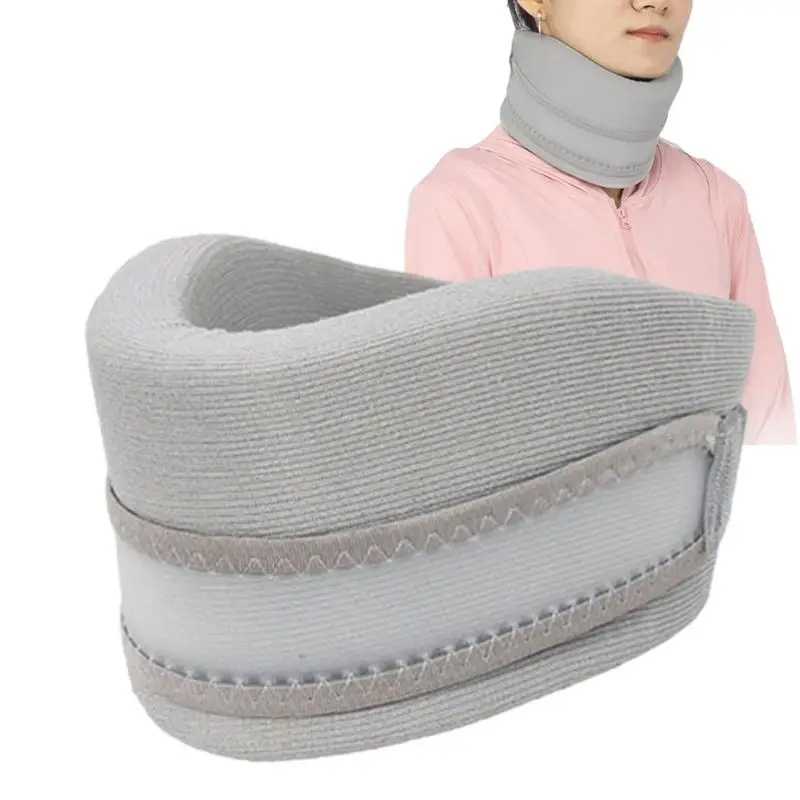 Neck Brace For Sleeping Adjustable Cervical Collar Wraps Neck Adjuster And Guard Relieves Neck And Spine Pressure For Women &