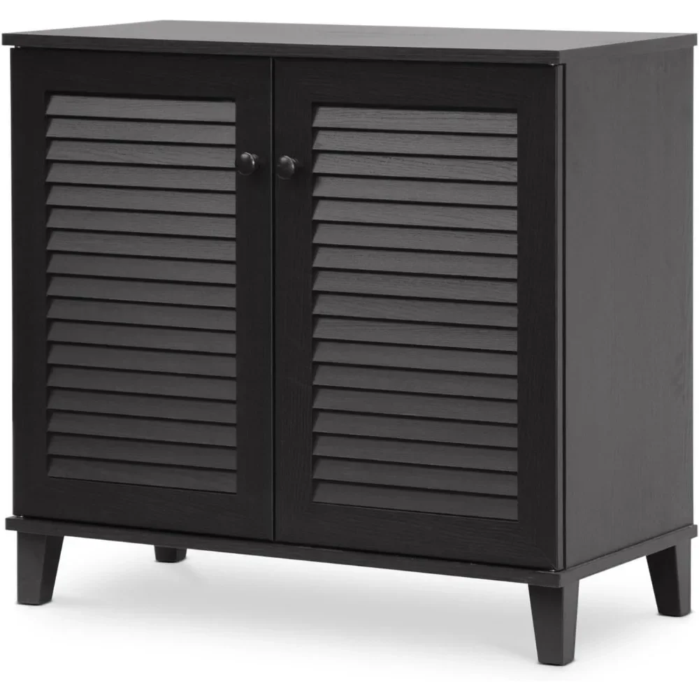 FP-01LV-Espresso Studio Coolidge Shoe-Storage Cabinet, Espresso 14.5Lx29.625Wx27.5H storage cabinet  shoe cabinets