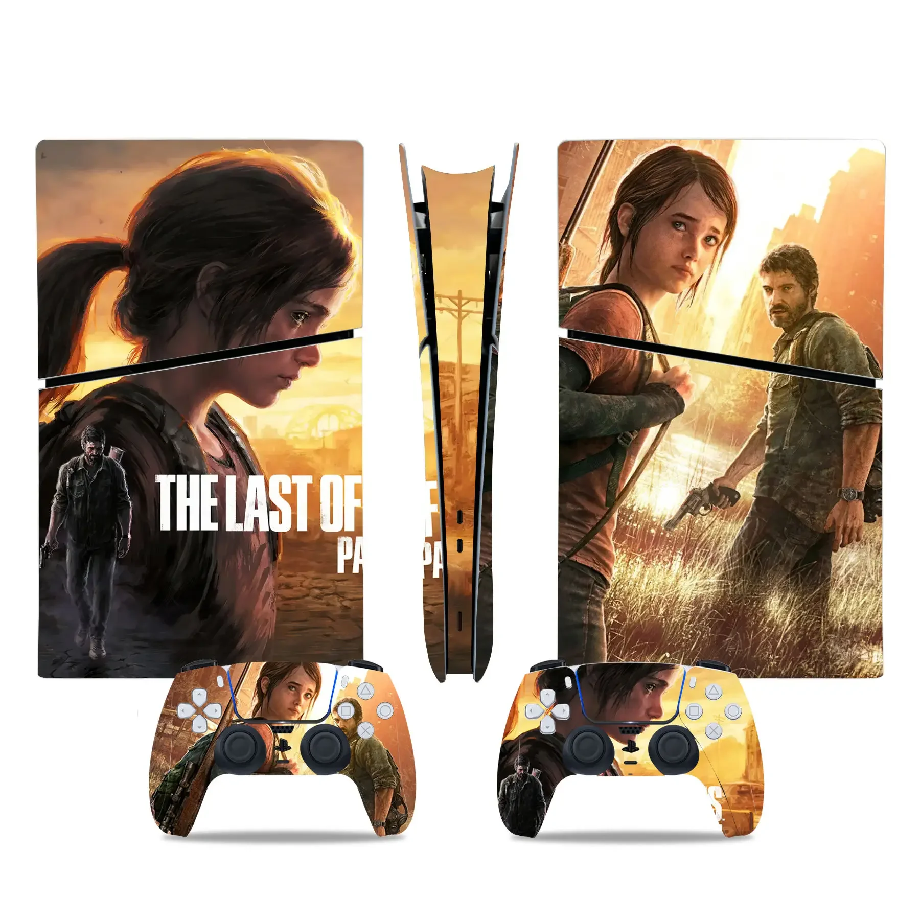 The Last of Us Part 2 New PS5 Slim Digital Skin Sticker Protector Decal Cover dla kontrolera konsoli PS5 Slim digi Sticker Vinyl