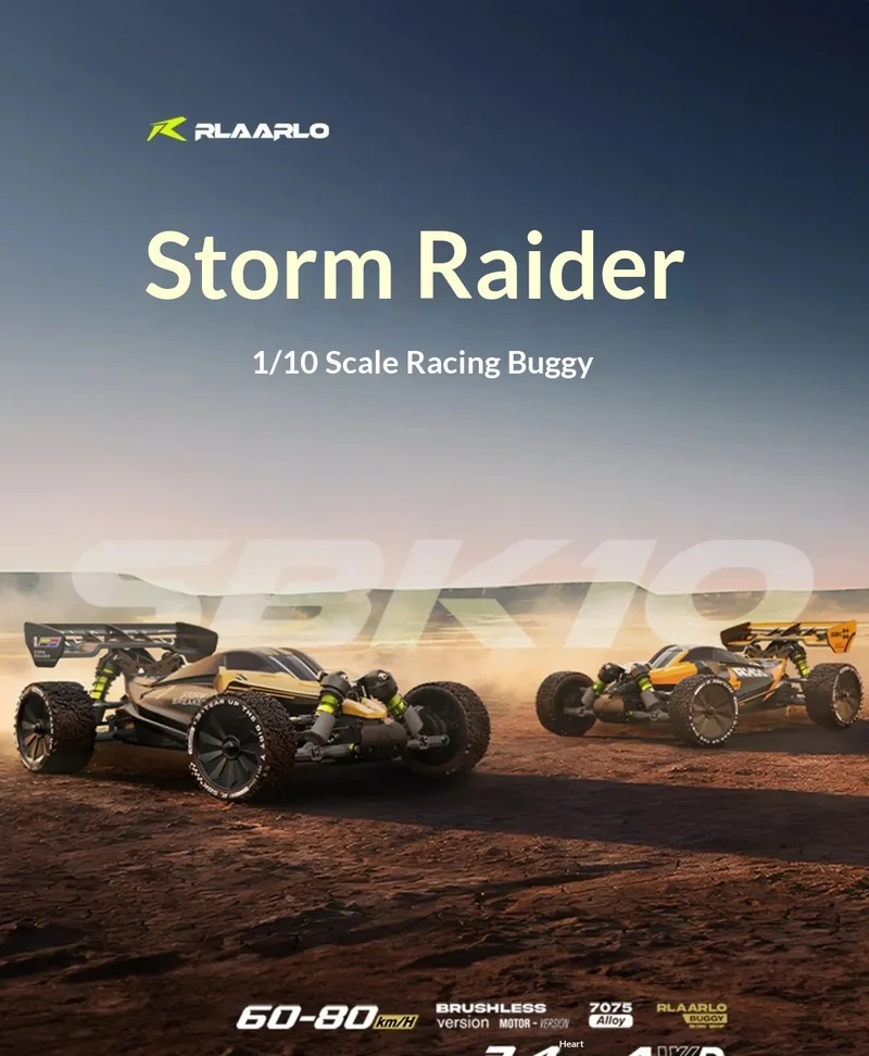Rilalo Stormwind Assault SBK10 1/10 Racing Electric Yue Carbon Fiber Edition Children's Toy Gift