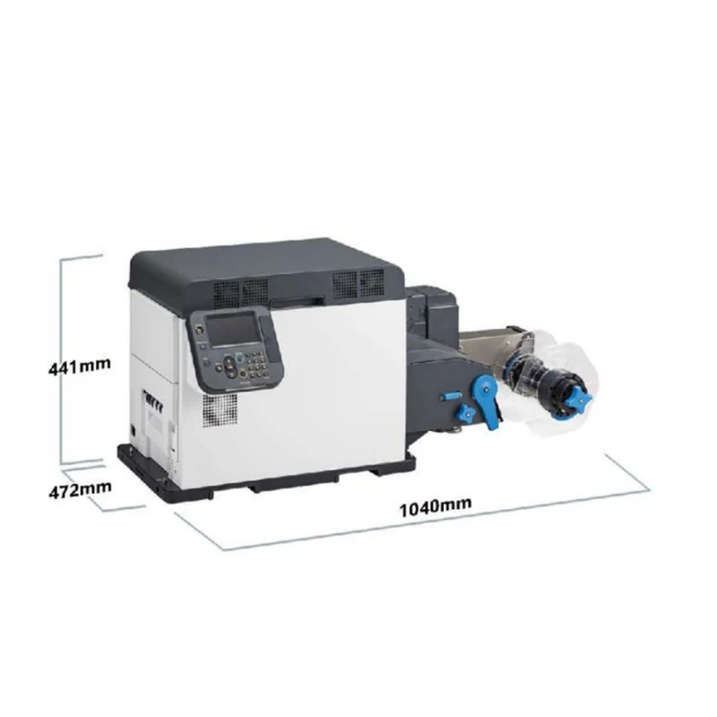 Harga Pabrik Mesin Cetak Label Kertas Digital Mesin Cetak Label Roll-to-Roll