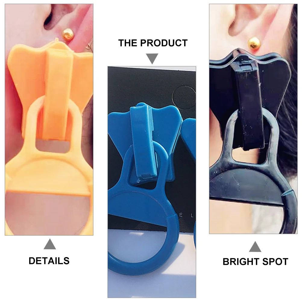 

4pcs Creative Ear Studs Big Unusual Earrings For Women Cool Fashionable Ear Jewelry Personality Oversized Decorative Gift