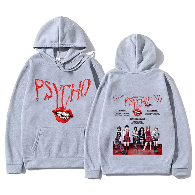 2026 BABYMONSTER PSYCHO Tour Hoodies Men Women Casual Pullover