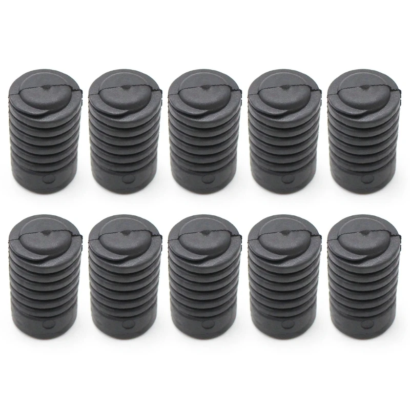 10x-Universal Car Trunk Tailgate Door Engine Cover Shockproof Cushion Pad Rubber Buffer Bands Pier Shock Block Hood-Glue