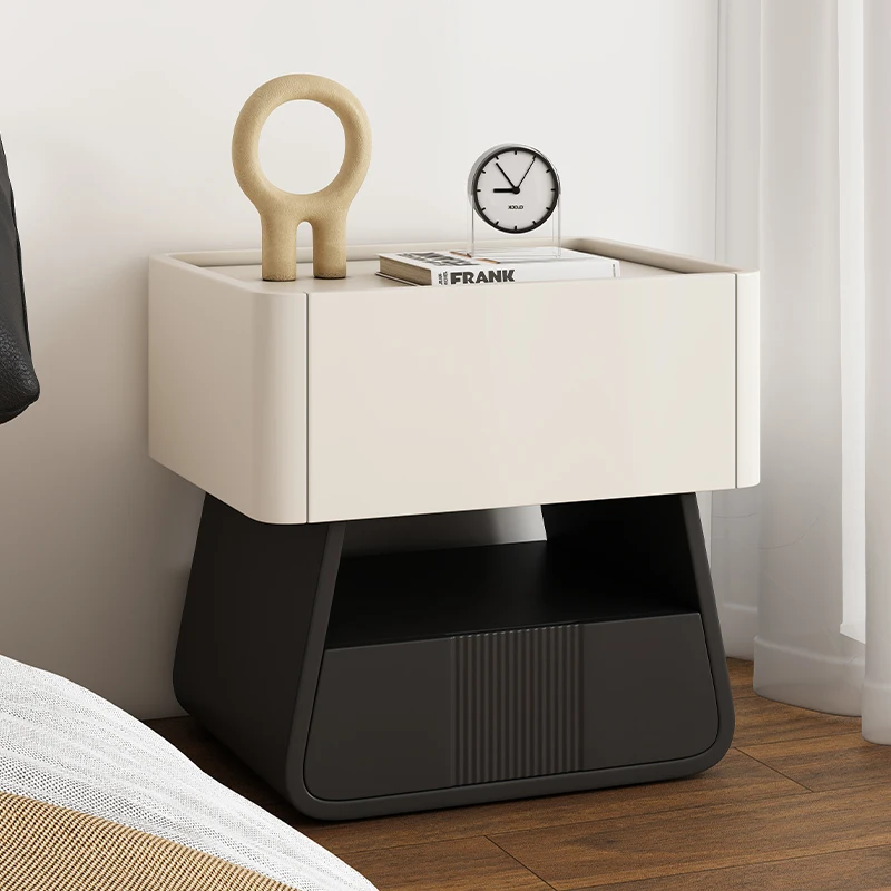 

Simple modern bedside table, bedroom ins wind bedside table, storage locker, small apartment creative design, installation-free