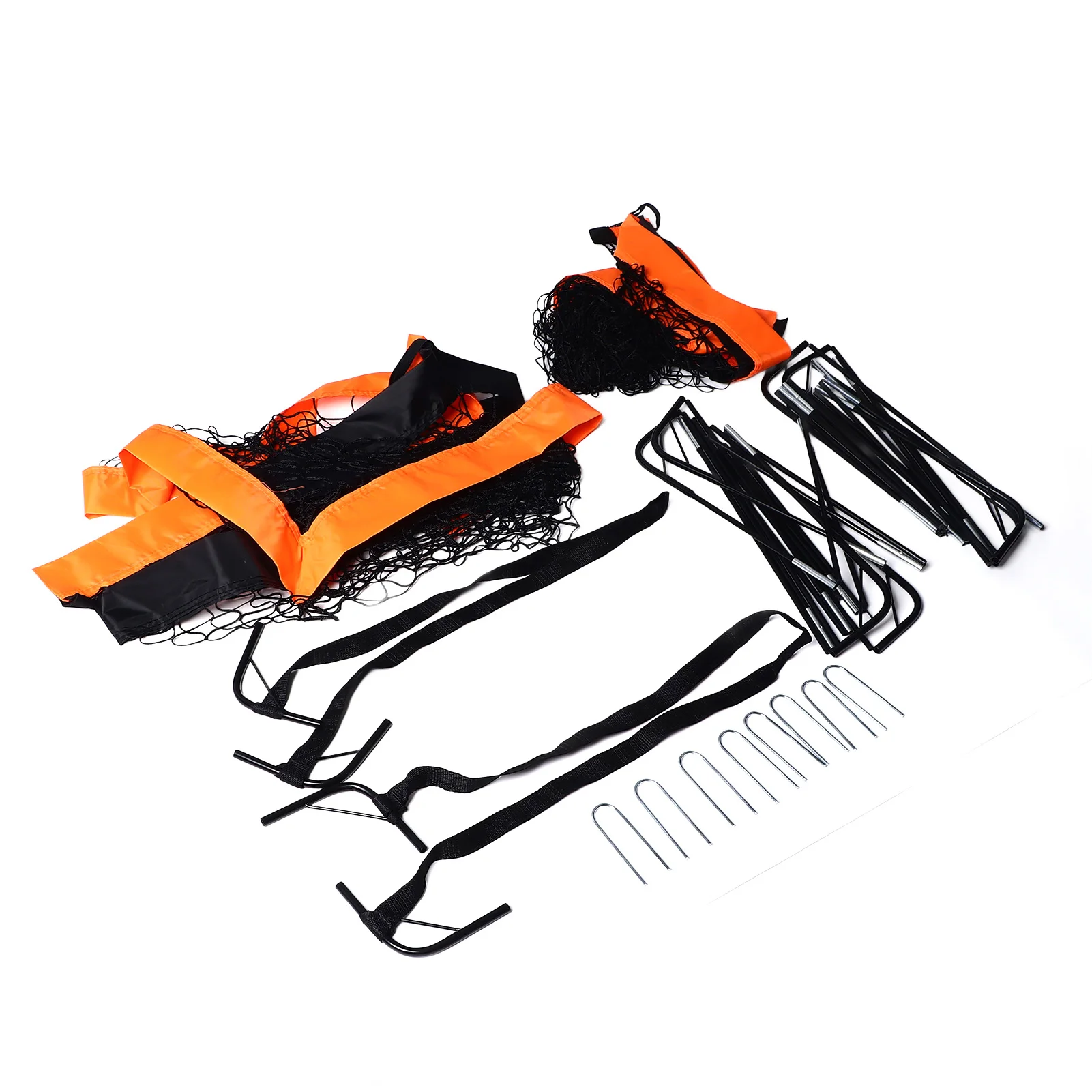 هدف كرة القدم المحمول للبالغين والأطفال، مقاوم للطقس، ارتفاع قابل للتعديل، مستطيل من الألياف الزجاجية، قماش أكسفورد للخارجية #3