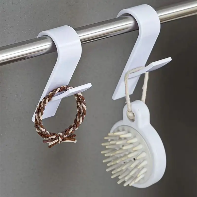 2/6/12 قطعة لا حاجة مسمار الشماعات منشفة متعددة الأغراض المبرد السنانير معطف شماعات ملابس وشاح رف حمام درابزين هوك الحمام