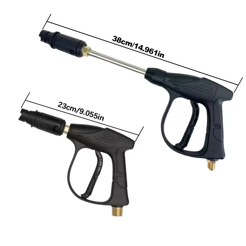 Car Washer High-pressure Accessories Multifunction Professional Adjustable 4000psi 1/4 Quick Connector Car Wash Trigger Gun