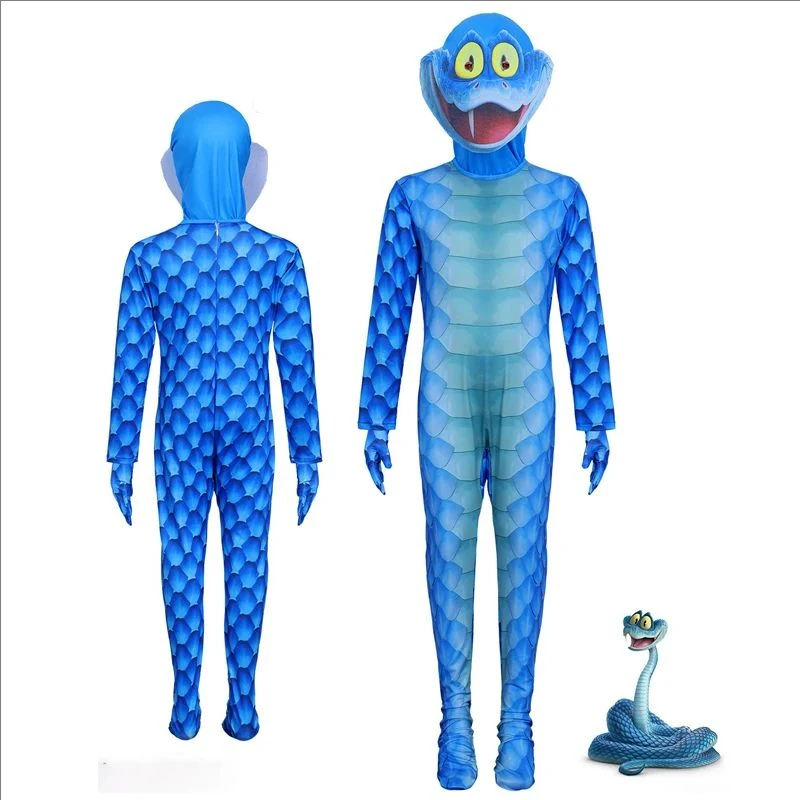 Beast Kingdom Gary De'Snake Cosplay Zootopia Cosplay Costumes Bodysuit Mask Gloves Gary Suit Halloween Carnival Cos Unisex Gifts