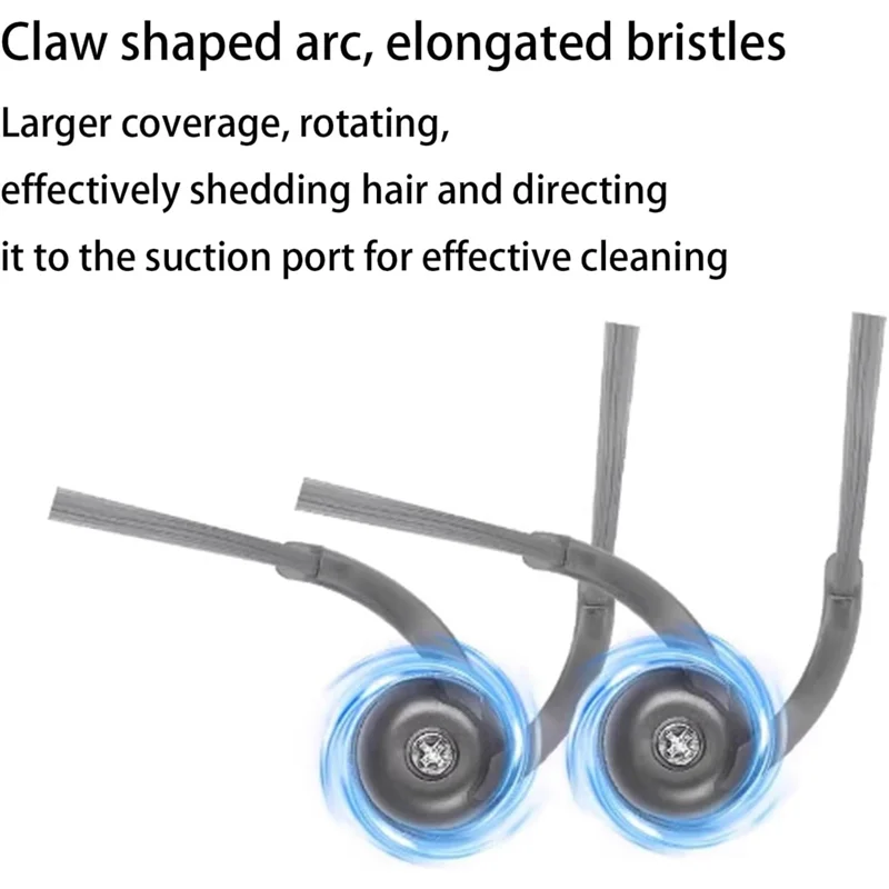 Aksesori untuk Roborock Saros Z70/Saros Z70 Ultra Robot Penyedot Debu Sikat Samping Filter Tas Pel Suku Cadang Pengganti