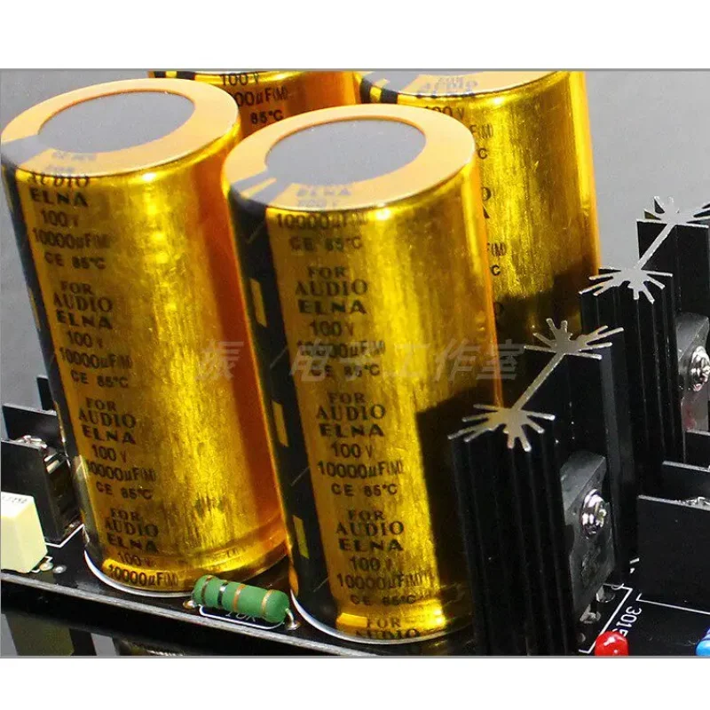 4-Capacitor Gold-Plated 100V 10000UF Schottky Rectifier Filter Power Supply Board