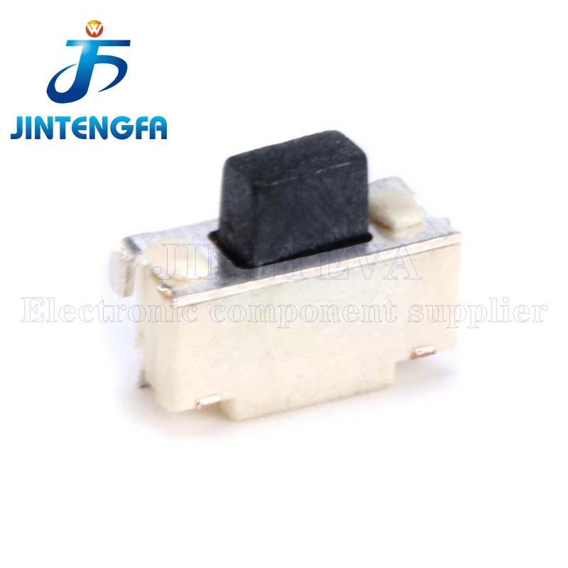 50PCS/Lot Micro Switch 2x4x3.5MM Bracket Tact Switch 2*4*3.5mm keys Side buttons Switch 2*4*3.5 SMD SMT MP3 MP4 JINNTEVA